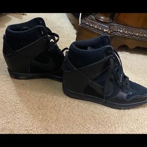 Nike platform high tops